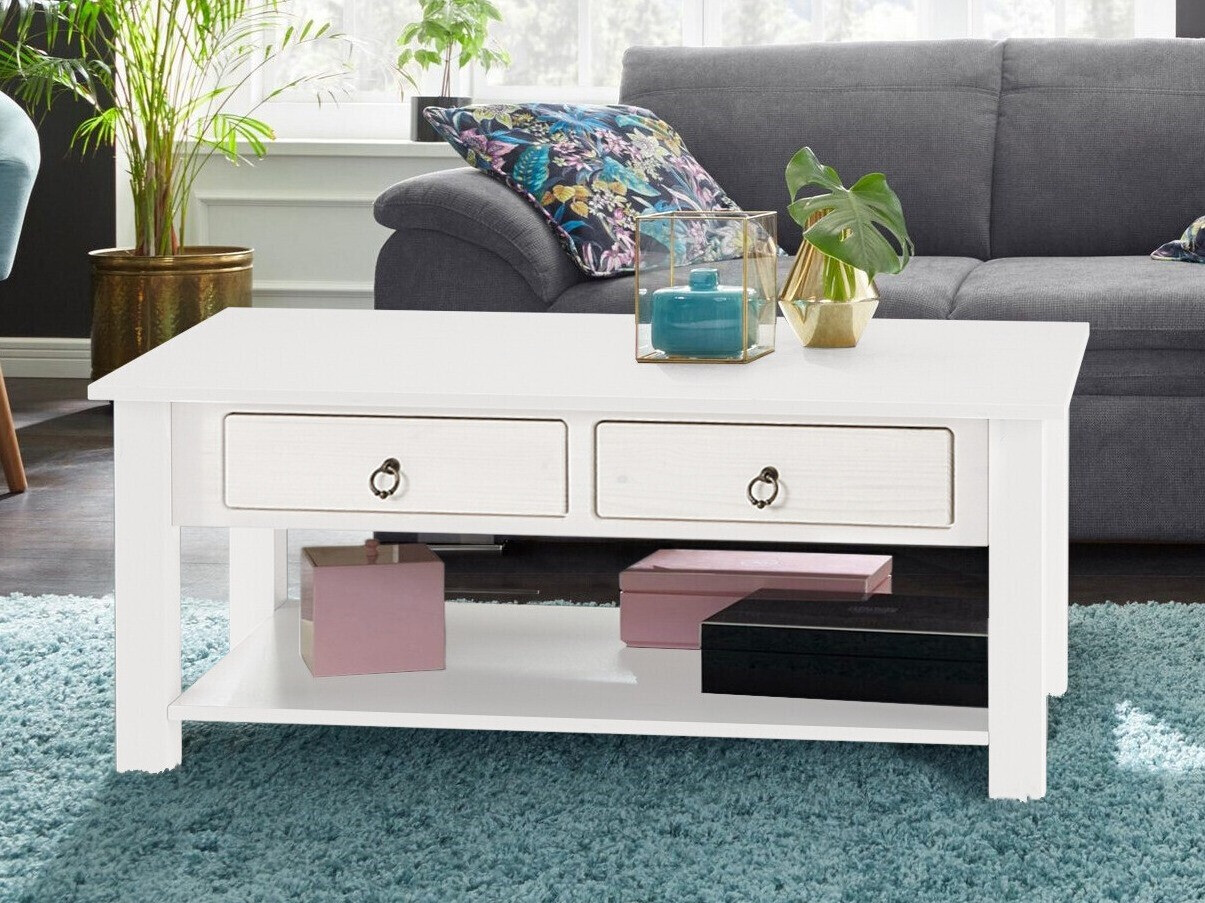 Stolić za kavu Denton 120 (Bijela)