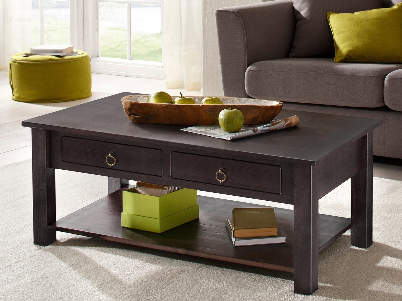 Stolić za kavu Denton 120 (Tamno smeđa)