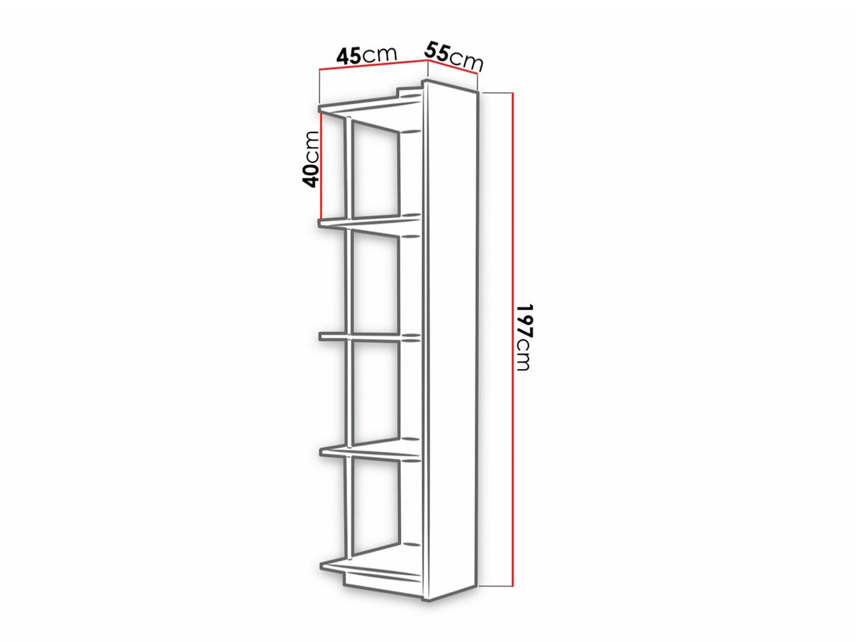 Kutna polica Salmere 106