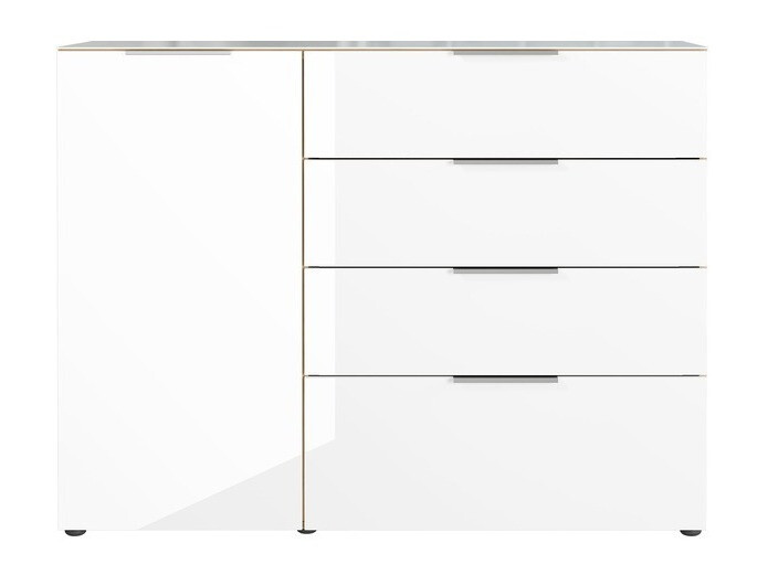 Komoda Sacramento 300 (Bijela + Navarra hrast)