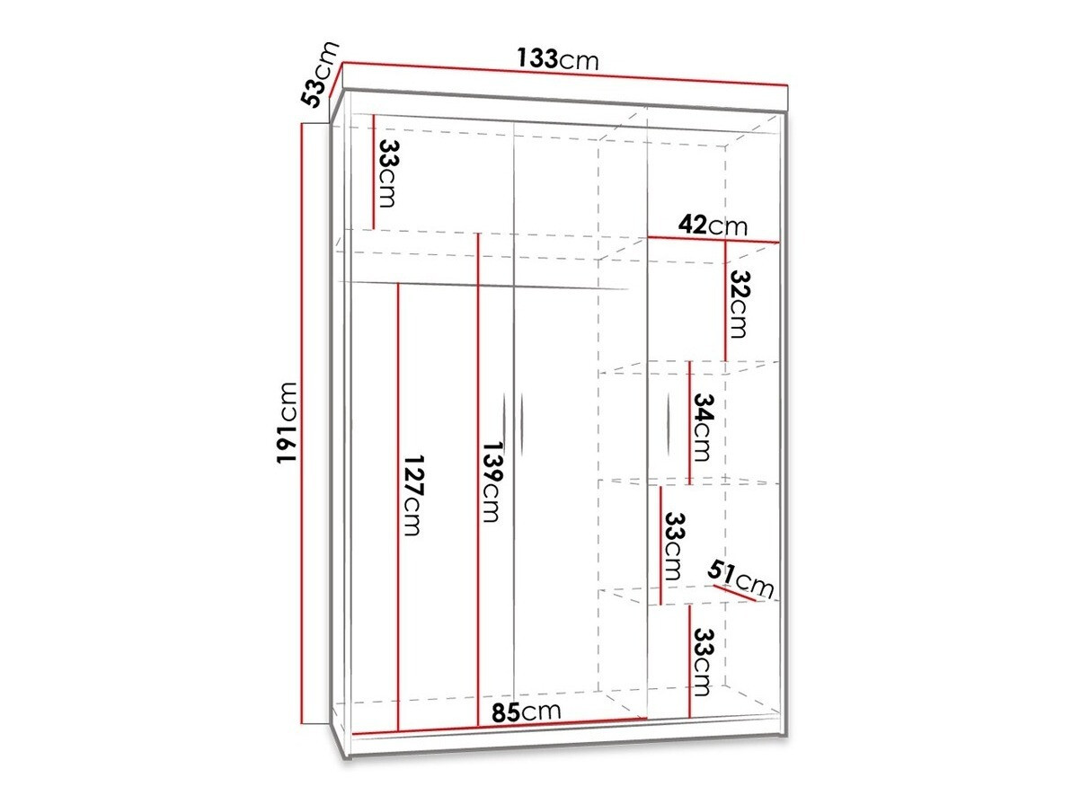Ormar Novduni 102 (Sonoma hrast)