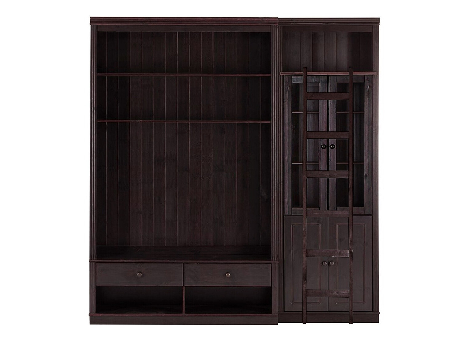 Set za dnevni boravak Saltoro 125 (Tamno smeđa)