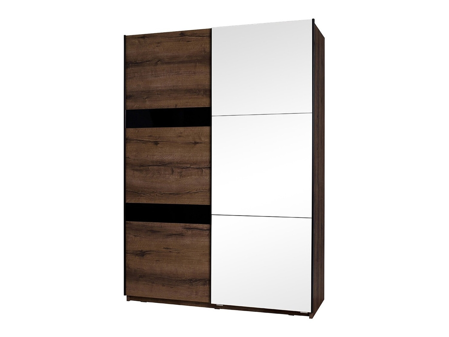 Ormar Fivelbo 109 (Hrast Monastery + Sjajno crna)