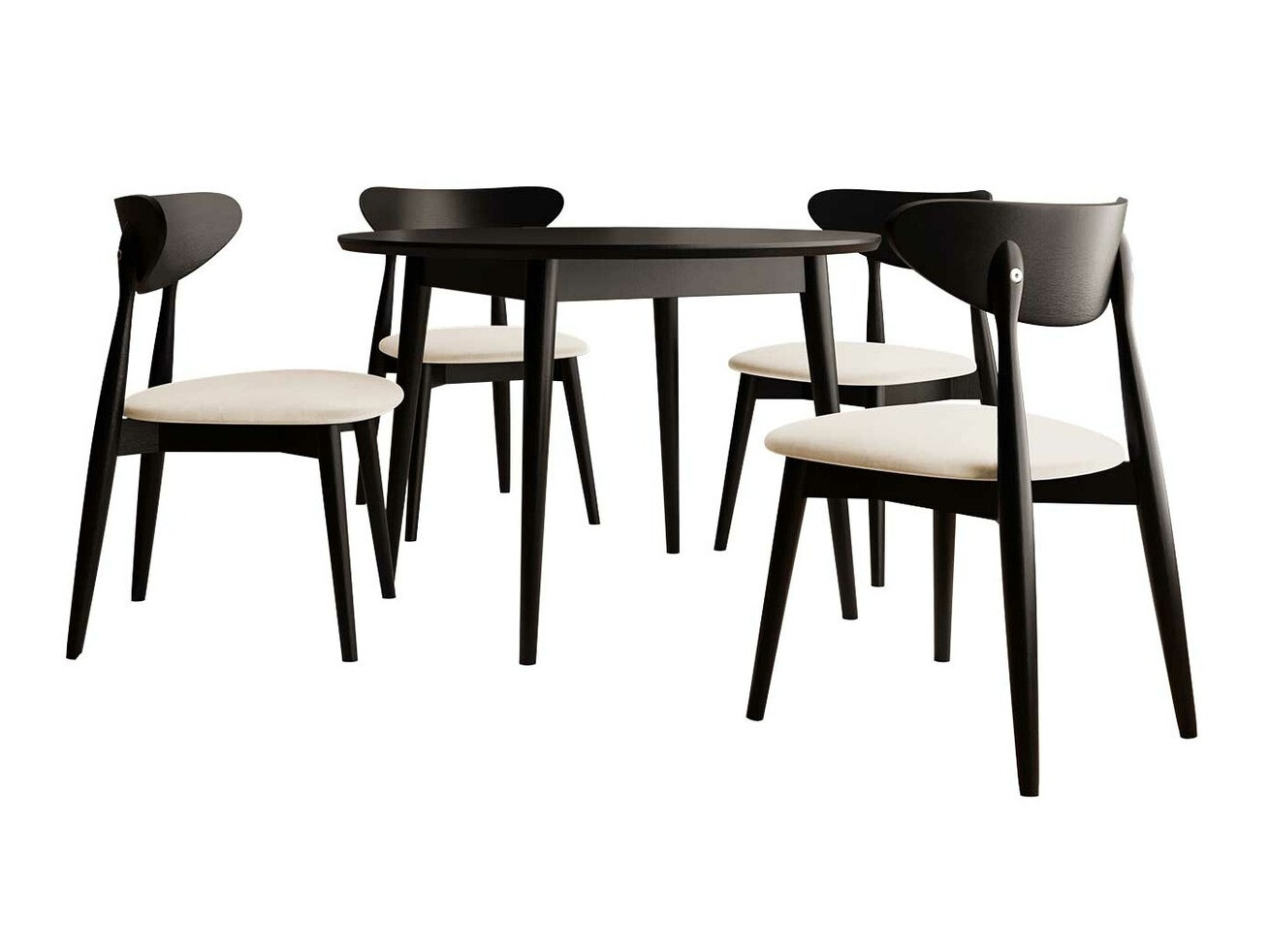 Blagovaonski set Racine 134 (Crna)