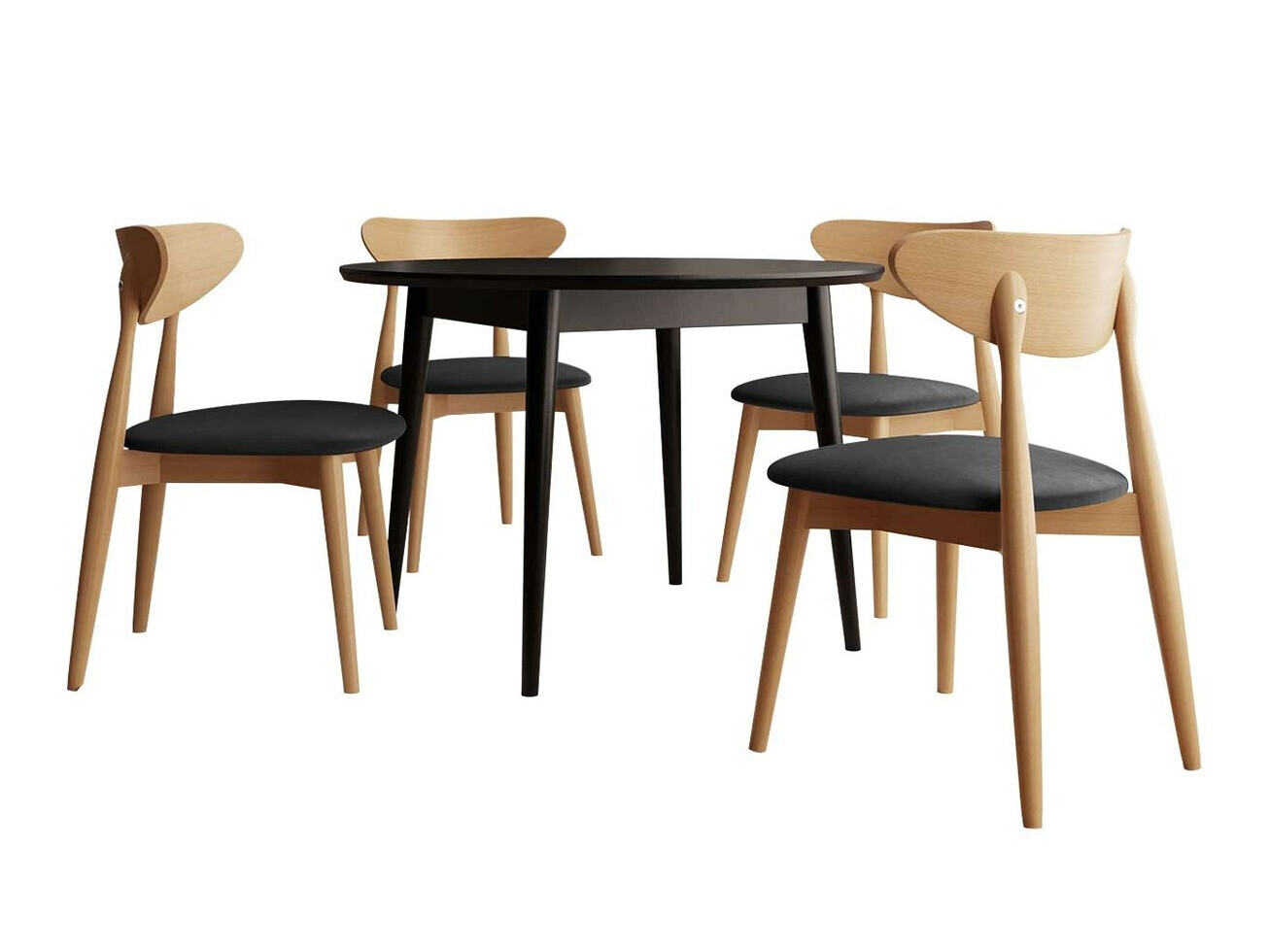 Blagovaonski set Racine 134 (Crna)