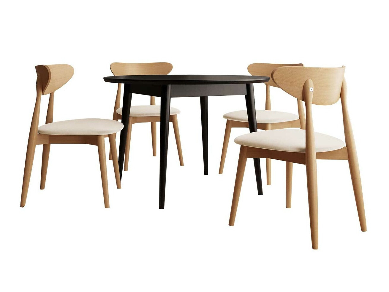 Blagovaonski set Racine 134 (Crna)