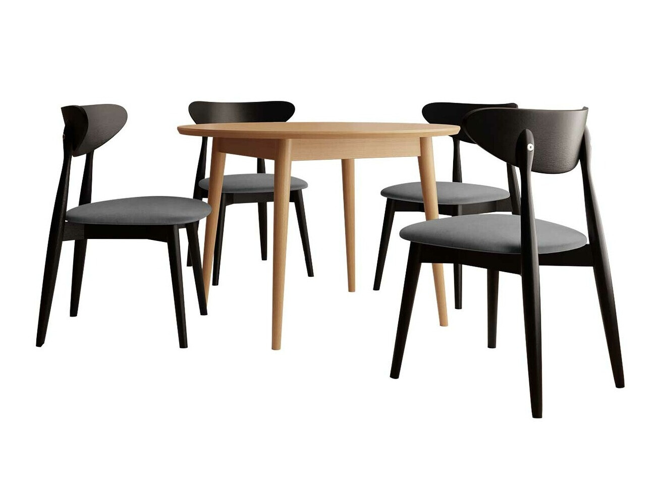 Blagovaonski set Racine 134 (Smeđa)