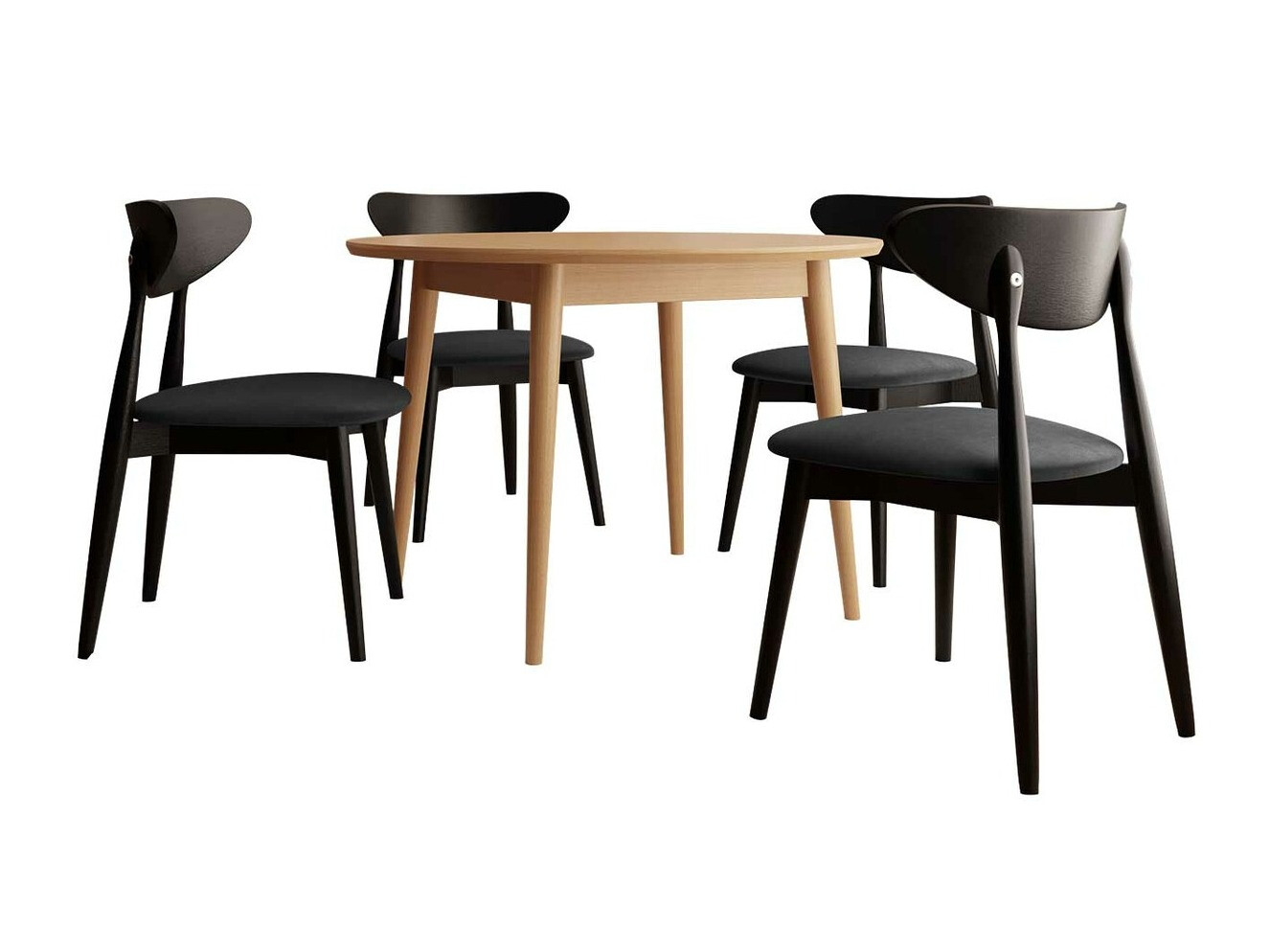 Blagovaonski set Racine 134 (Smeđa)