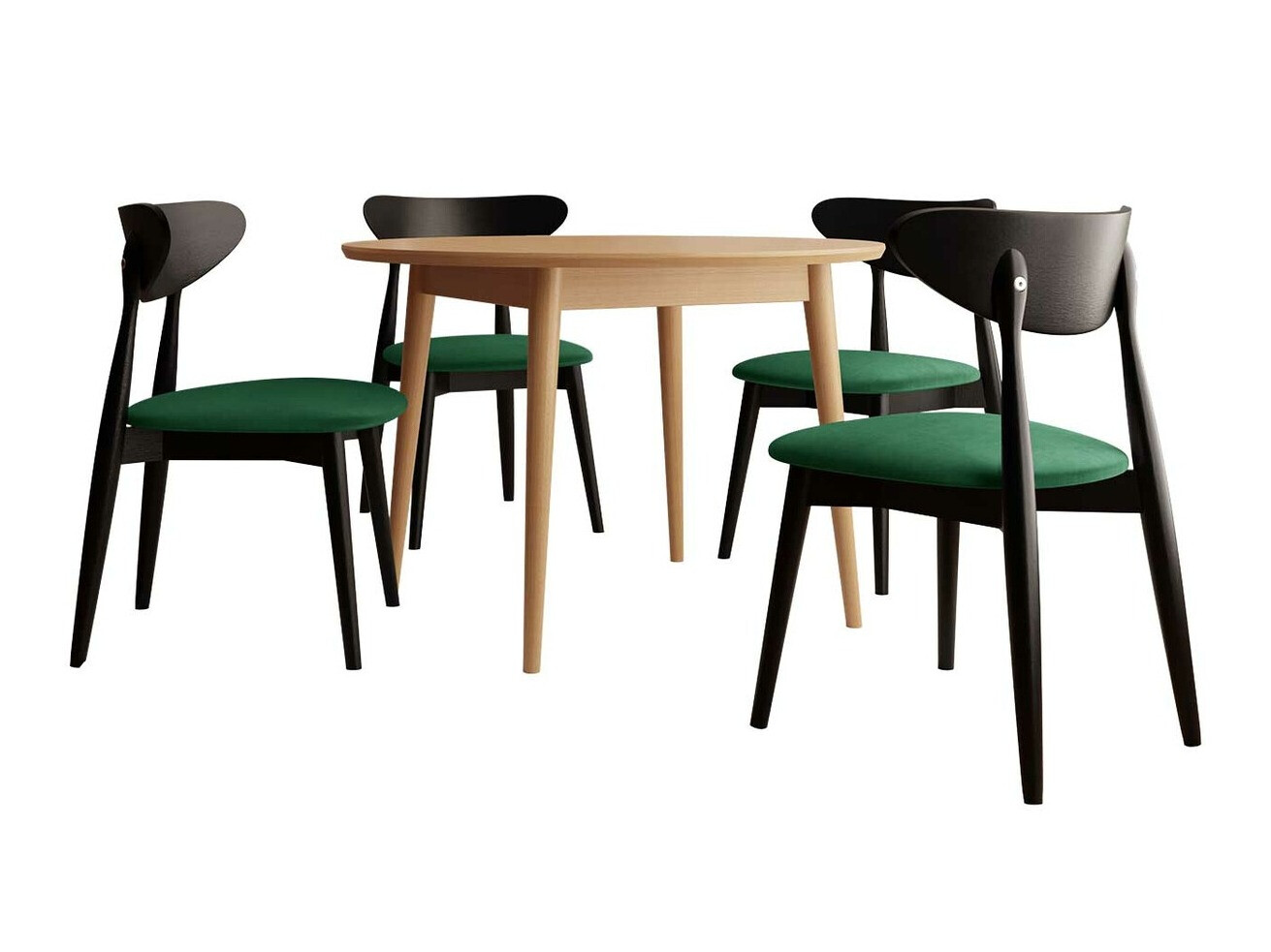 Blagovaonski set Racine 134 (Smeđa)