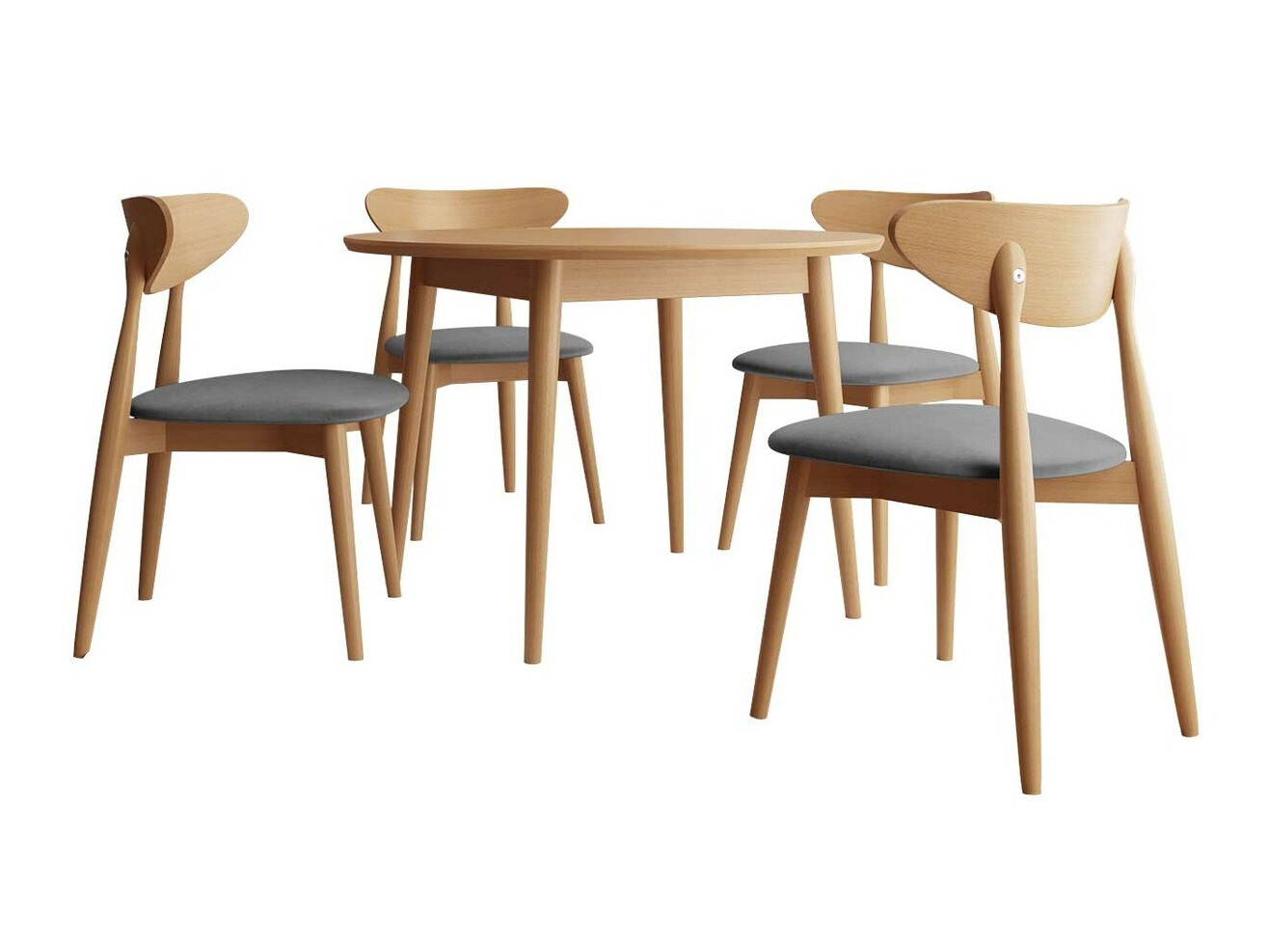 Blagovaonski set Racine 134 (Smeđa)