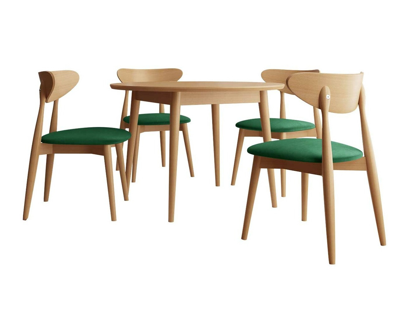 Blagovaonski set Racine 134 (Smeđa)