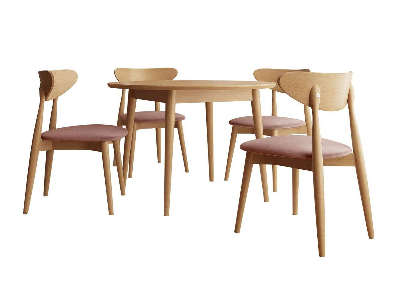 Blagovaonski set Racine 134 (Smeđa)