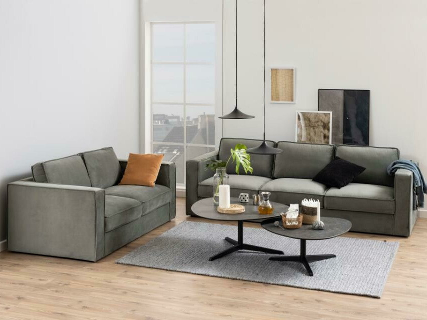 Stolić za kavu Norsica 480 (Crna + Tamno siva)