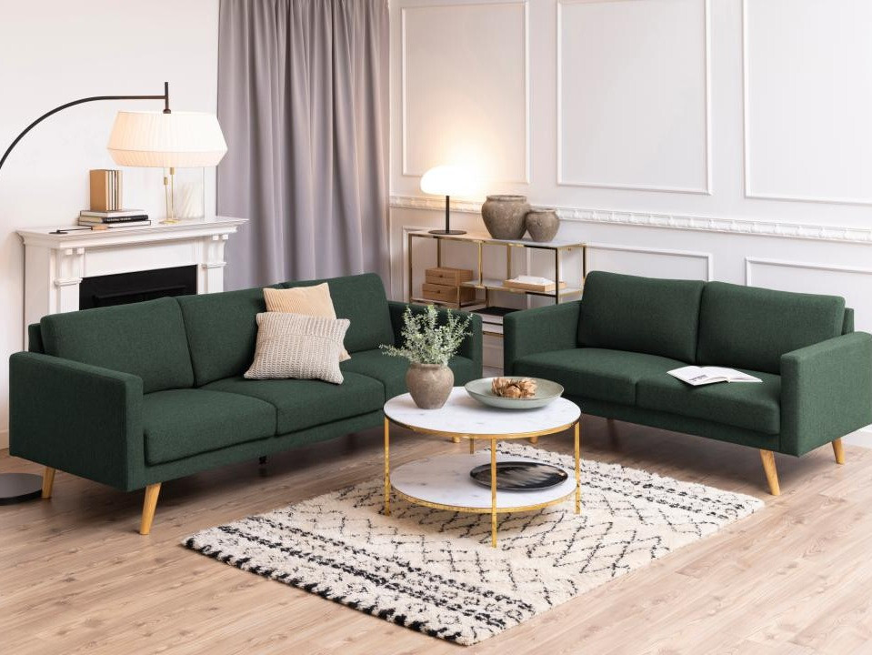 Stolić za kavu Norsica 554 (Zlatna + Bijeli mramor)