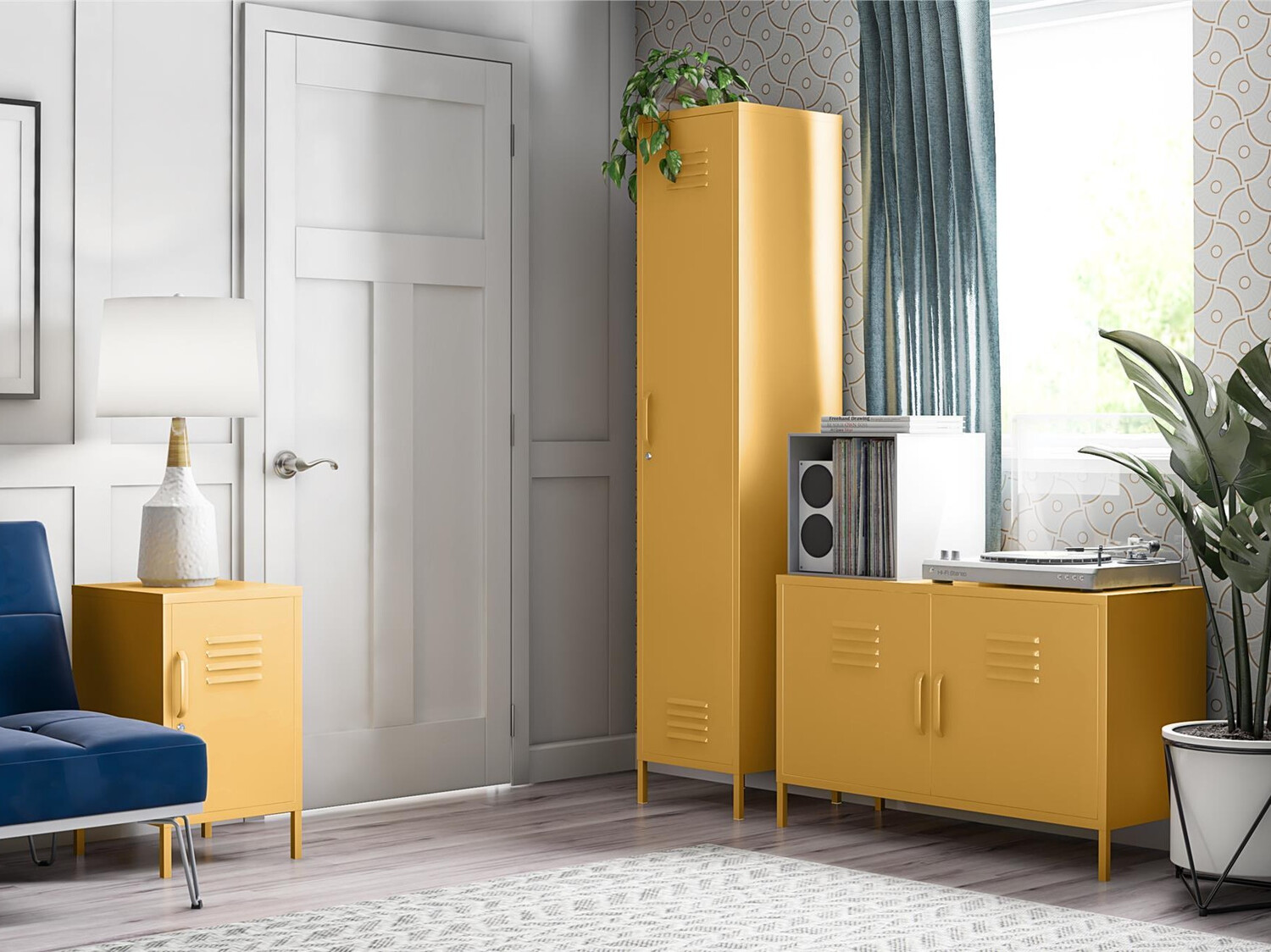 Ormarić Novogratz Sersoni 100 (Žuta)