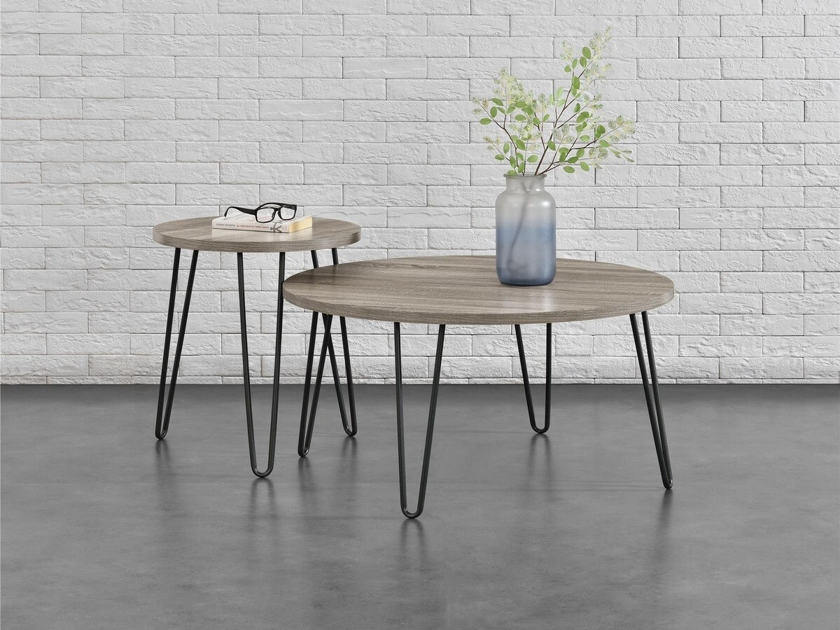 Pomoćni stolić Nutive 105 (Lagani hrast)