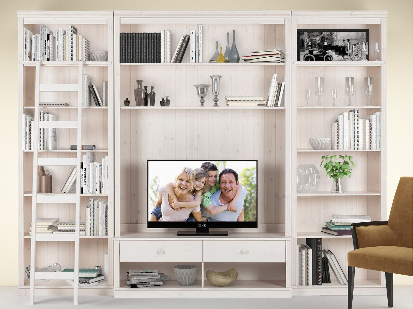 Set za dnevni boravak Saltoro 108 (Bijela)