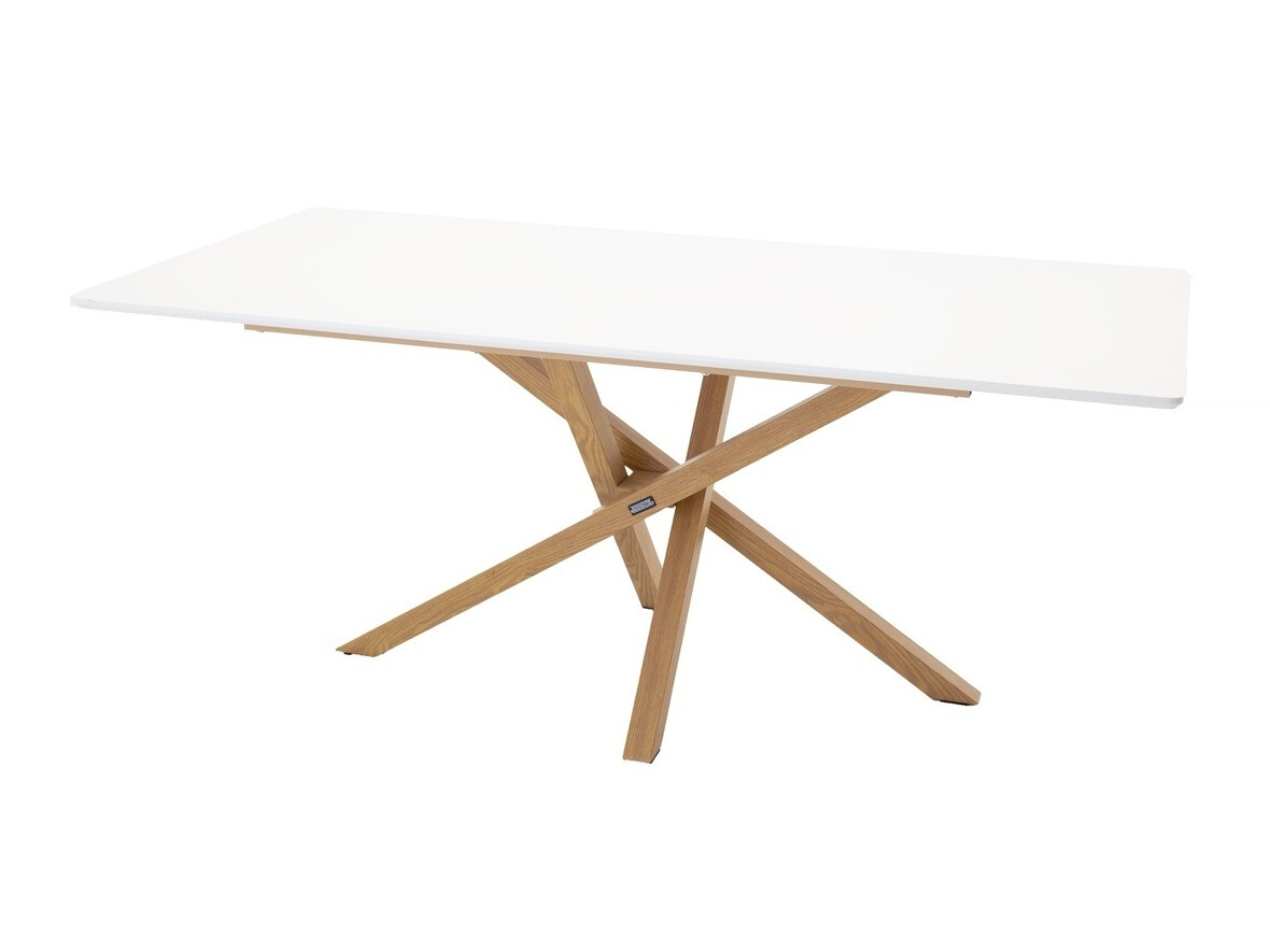 Stol Dallas 193 (Bijela + hrast)