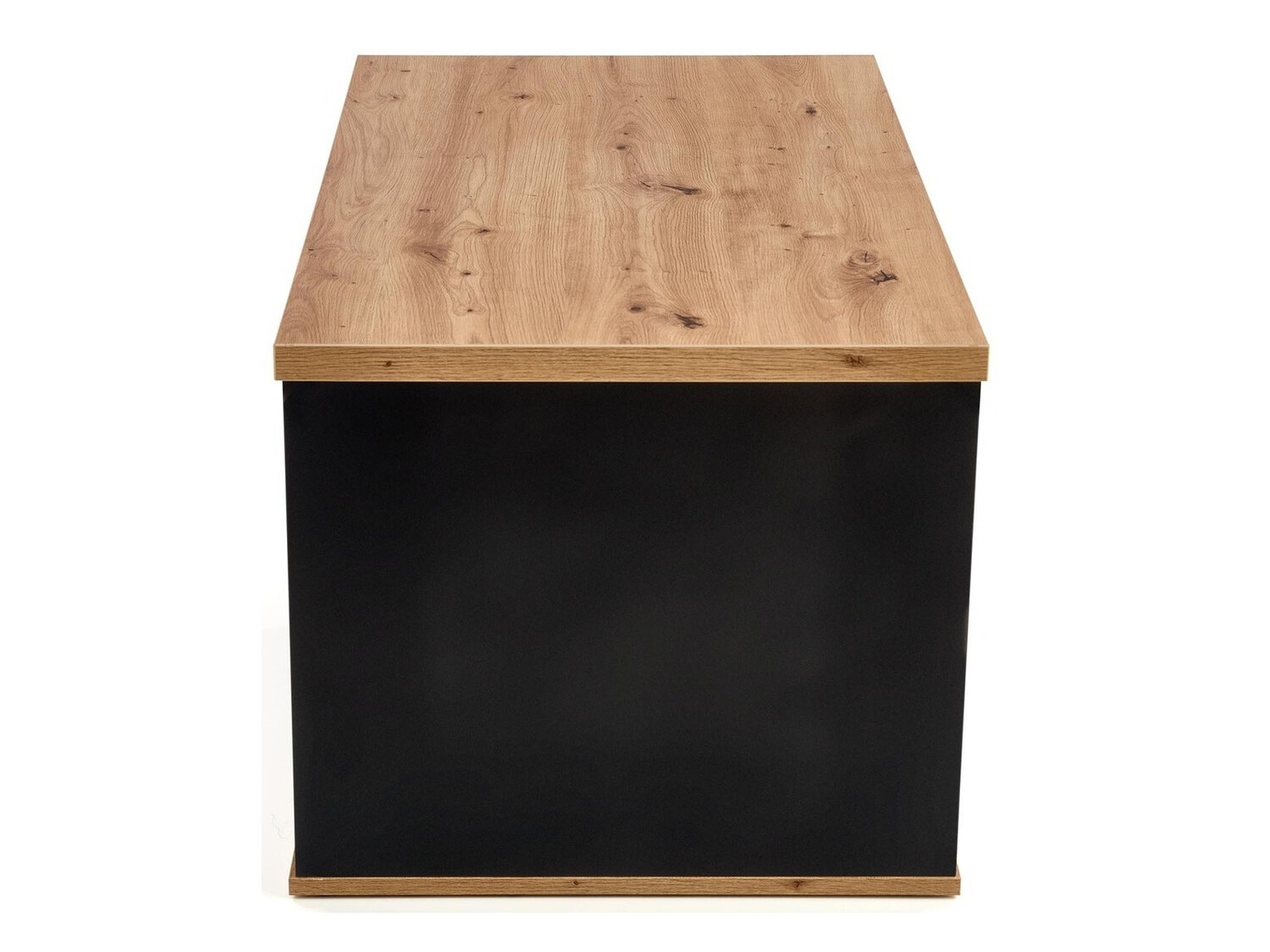 Stolić za kavu Houston 954 (Hrast Wotan + Crna)