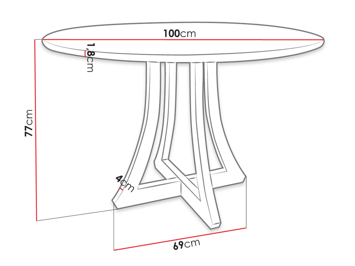 Blagovaonski set Racine 126 (Crna)
