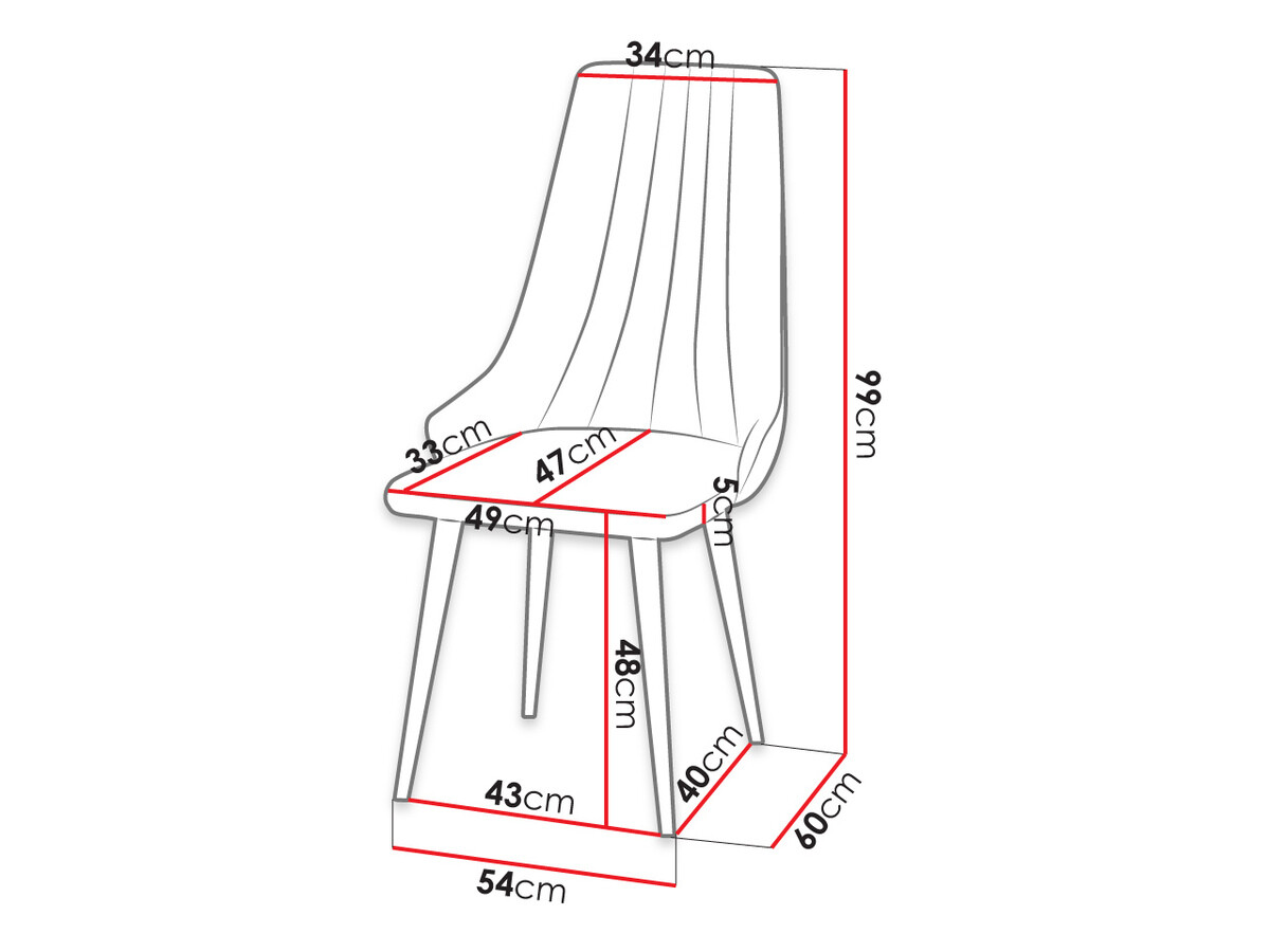 Blagovaonski set Racine 126 (Crna)
