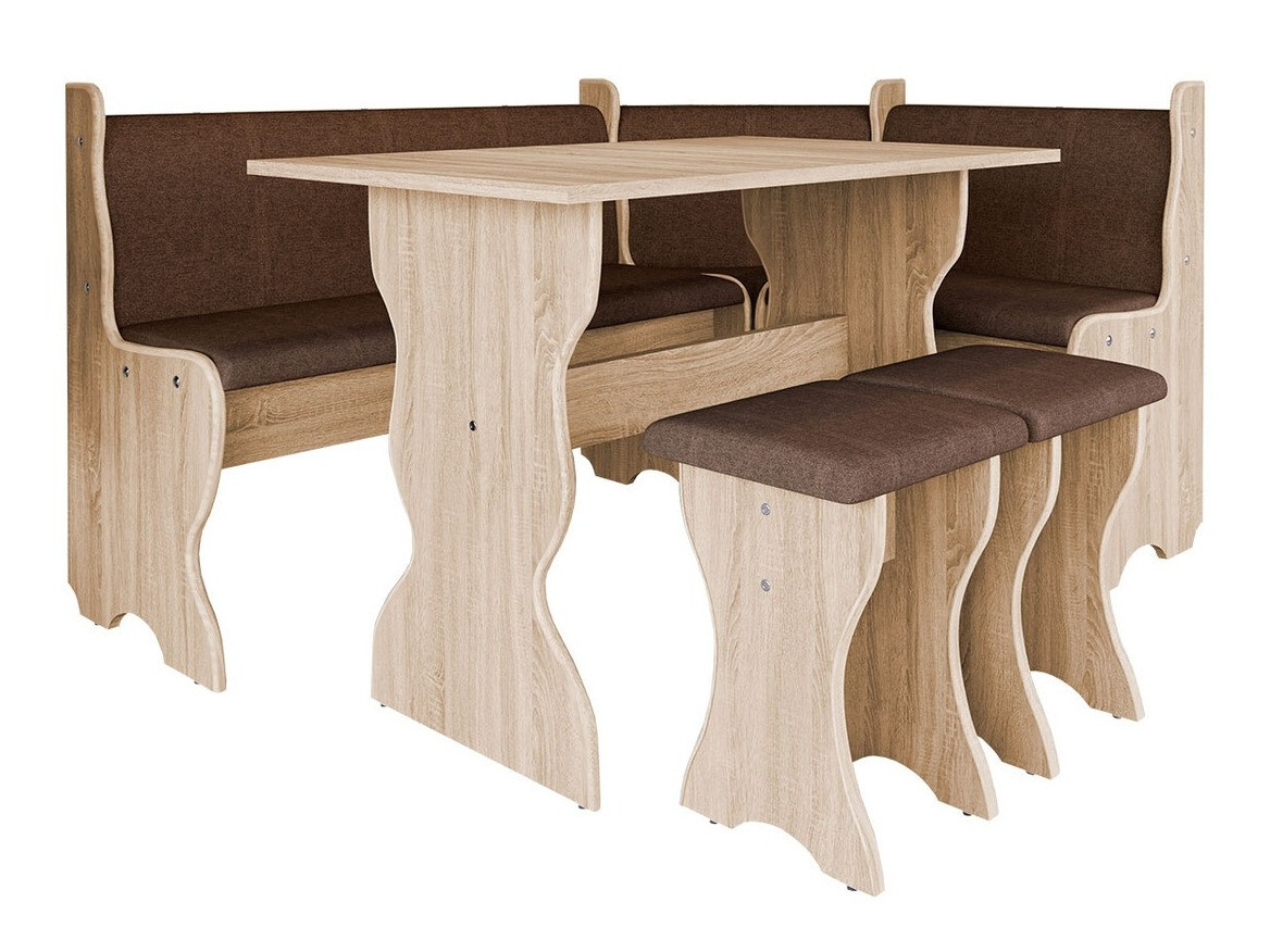 Kutni blagovaonski set Reading 100 (Sonoma hrast + Alfa 08)