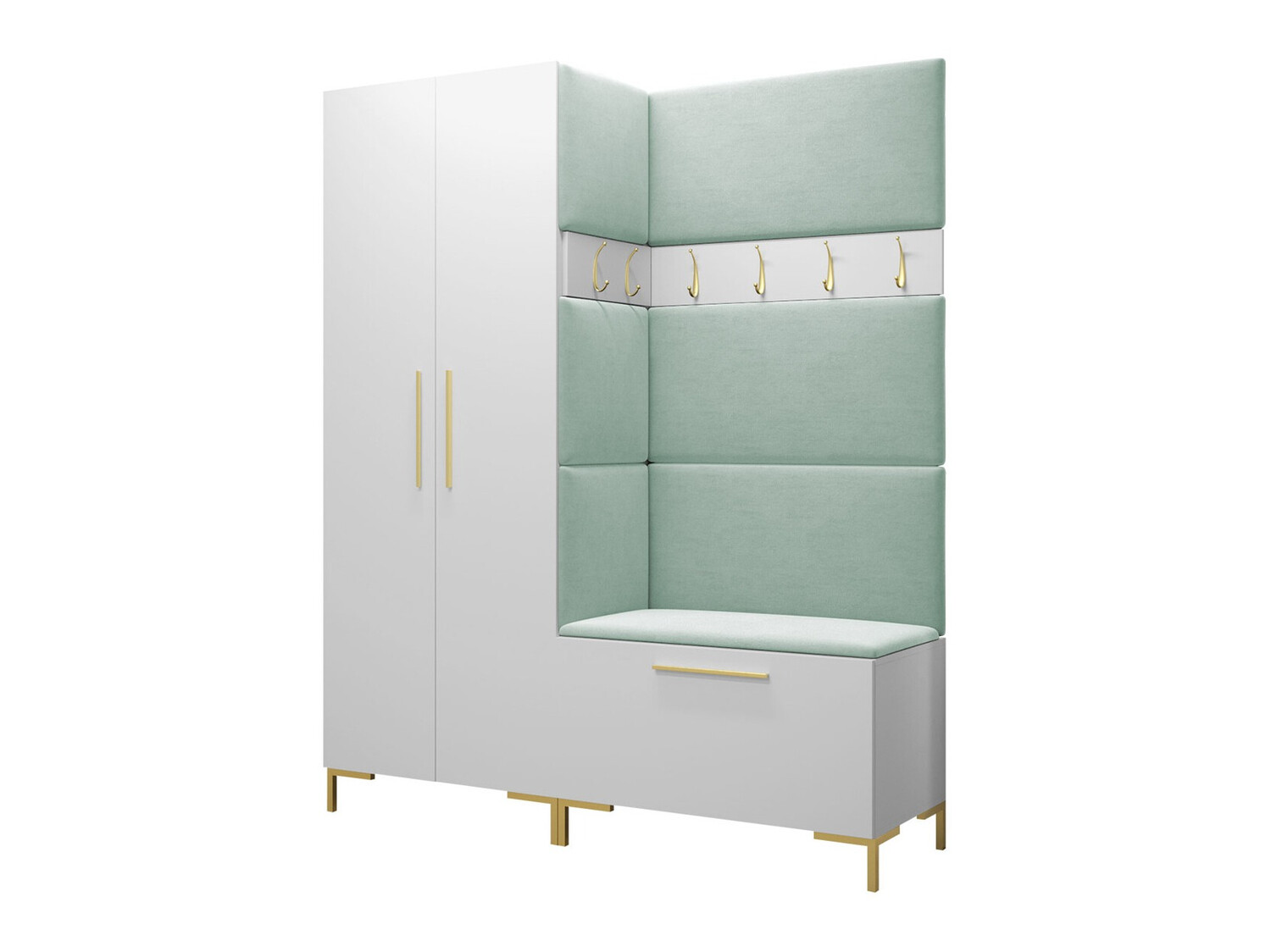 Set za hodnik Nomal I (Bijela)