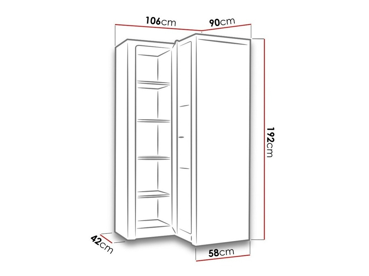 Kutni ormar Serfeno 111 (Jasen)