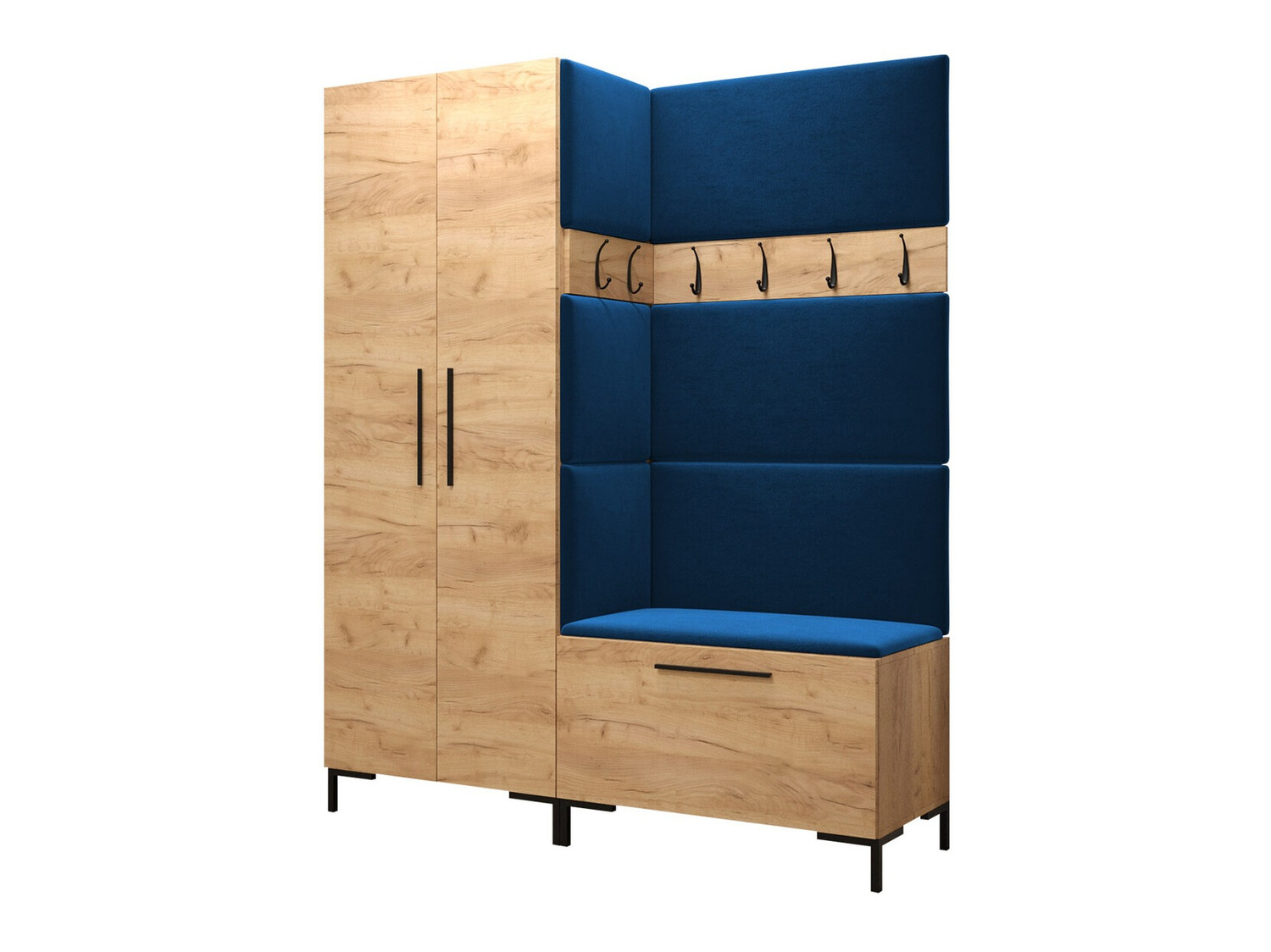 Set za hodnik Nomal I (Craft hrast)