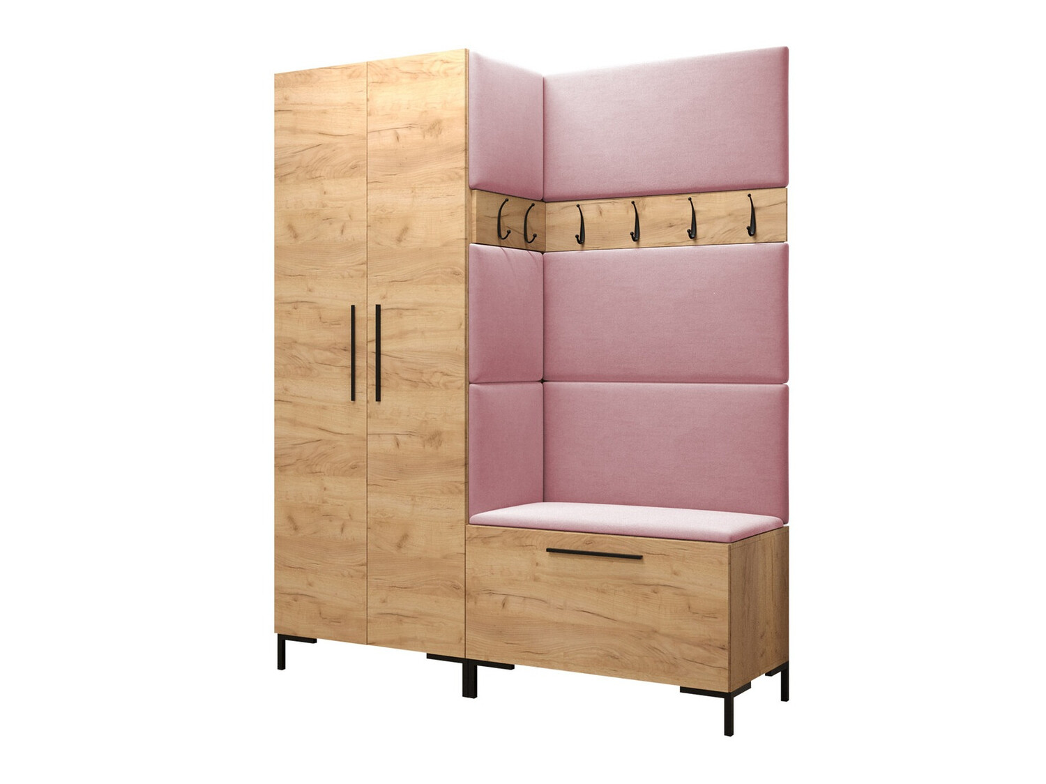 Set za hodnik Nomal I (Craft hrast)