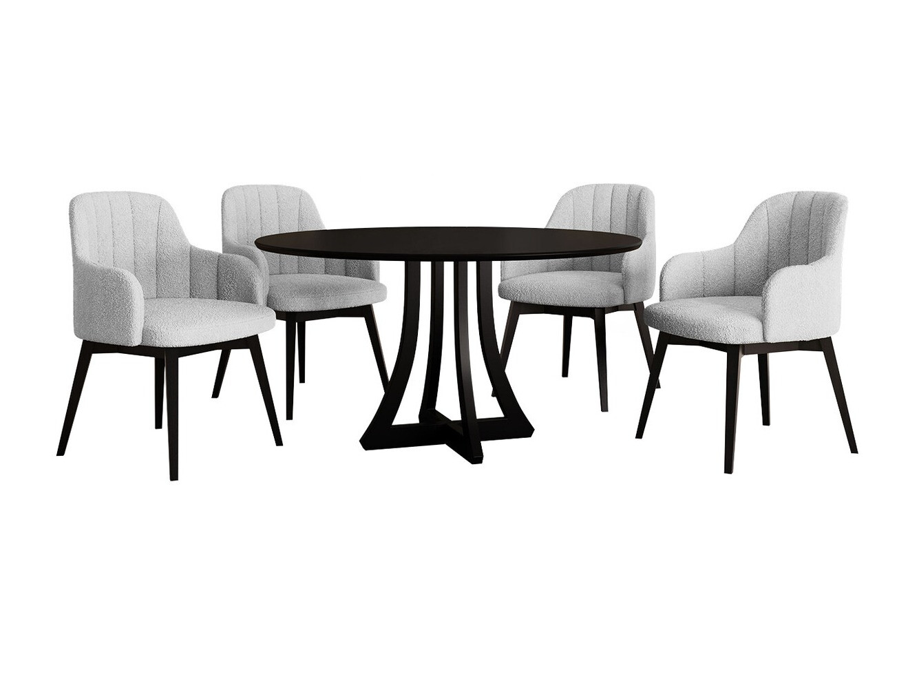 Blagovaonski set Racine 128 (Crna)