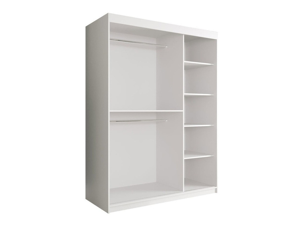 Ormar Hartford 248 (Mat crna + Crni mramor)