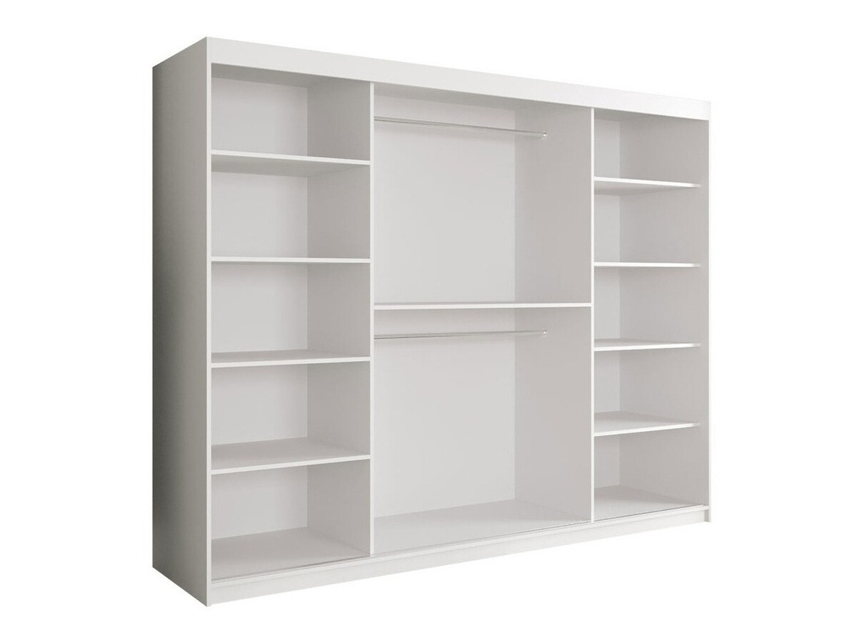 Ormar Hartford 257 (Mat bijela + Bijeli mramor)