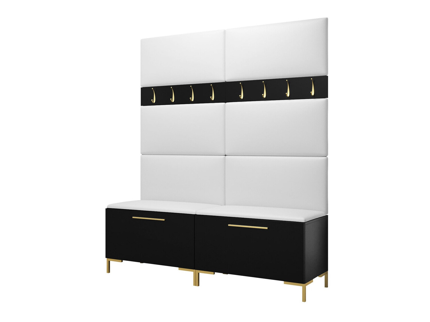 Set za hodnik Nomal II (Crna)