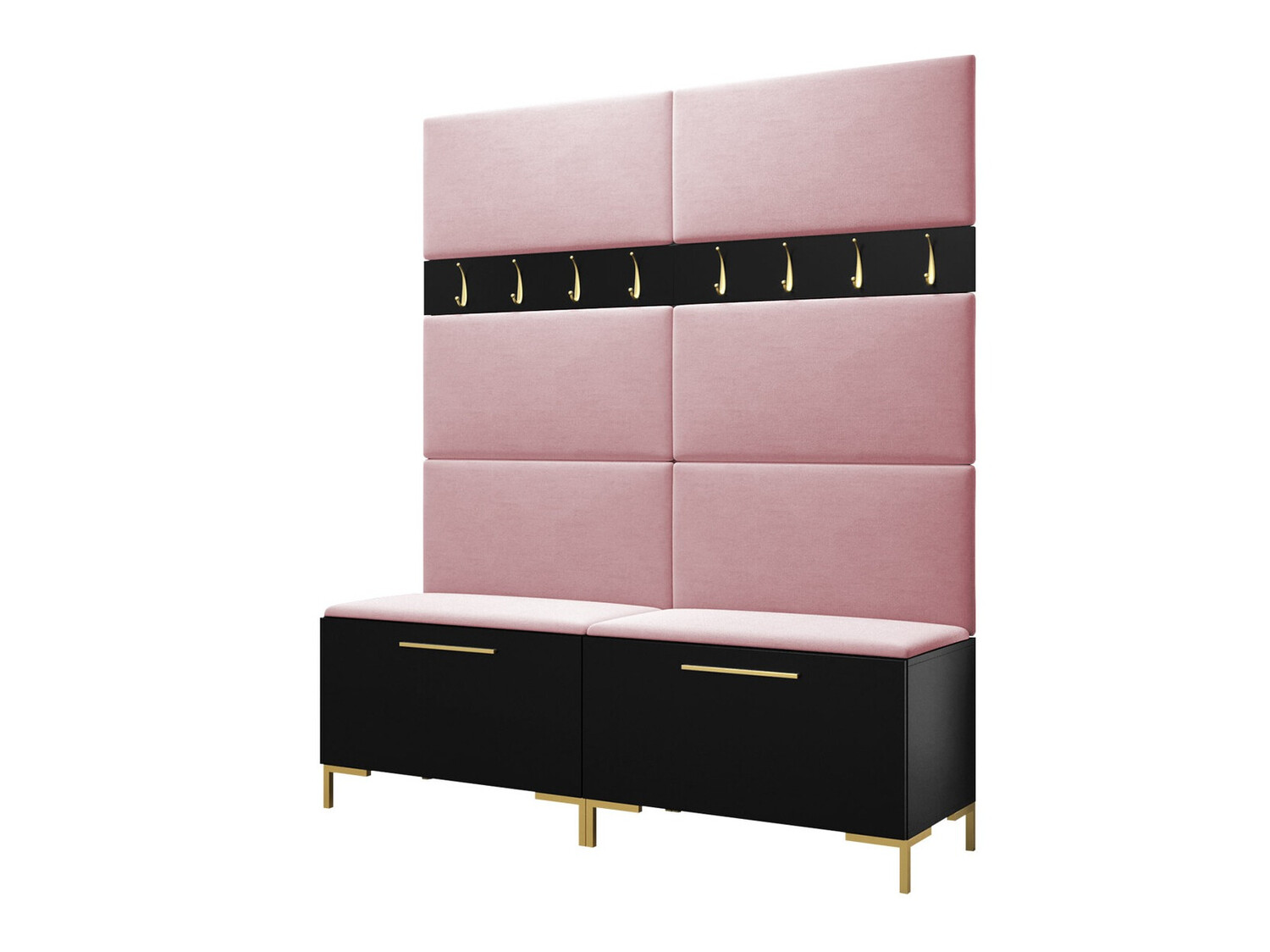 Set za hodnik Nomal II (Crna)