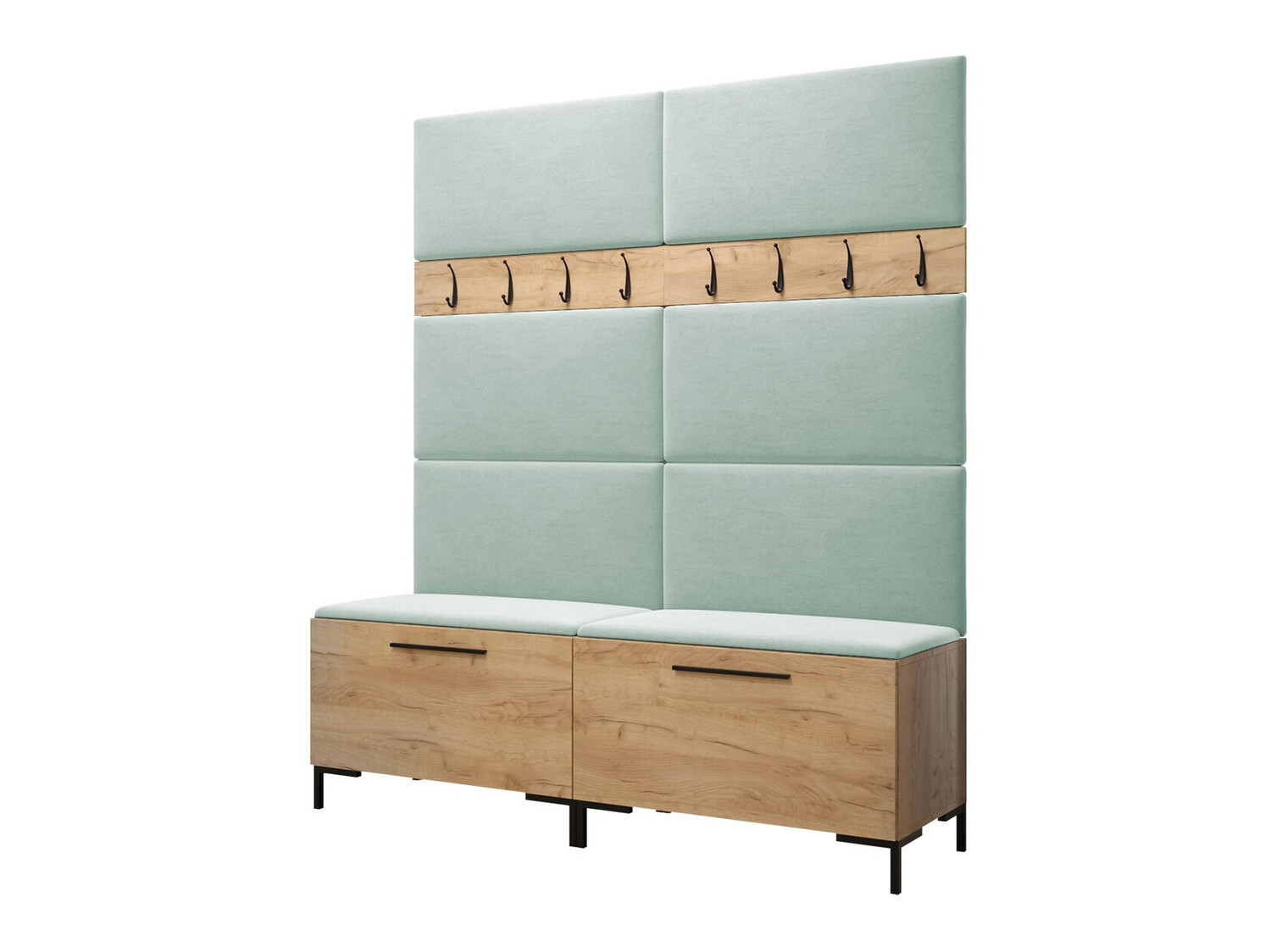 Set za hodnik Nomal II (Craft hrast)