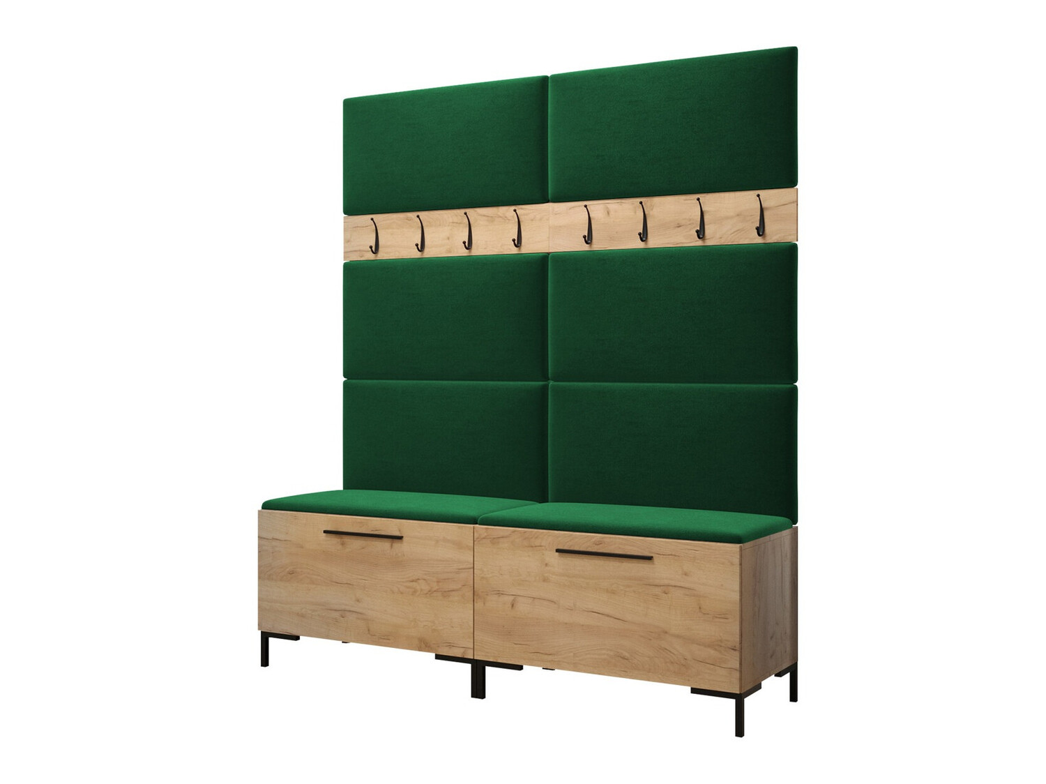 Set za hodnik Nomal II (Craft hrast)