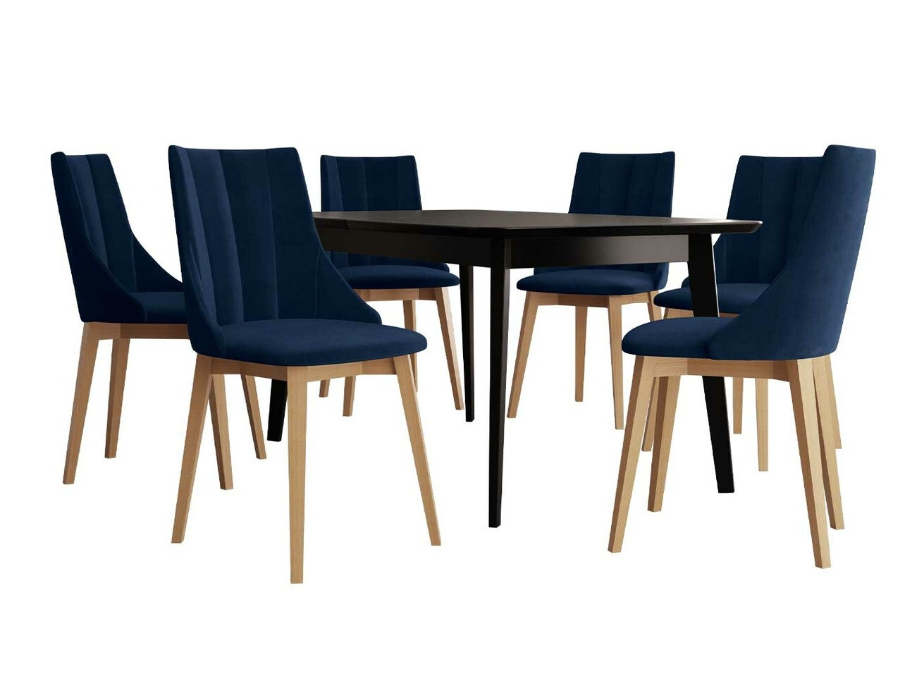 Blagovaonski set Racine 139 (Smeđa + Magic Velvet 2216)