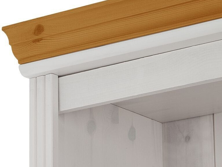 Set za dnevni boravak Saltoro 105 (Bijela + Hrast u boji meda)