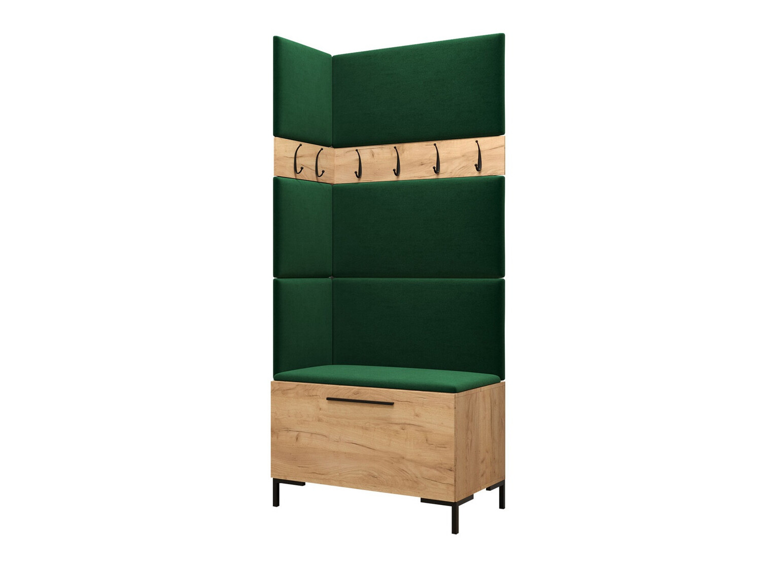 Set za hodnik Nomal IV (Craft hrast)