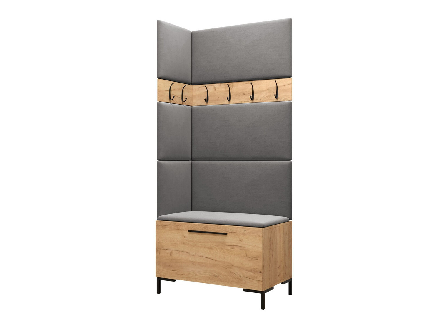 Set za hodnik Nomal IV (Craft hrast)