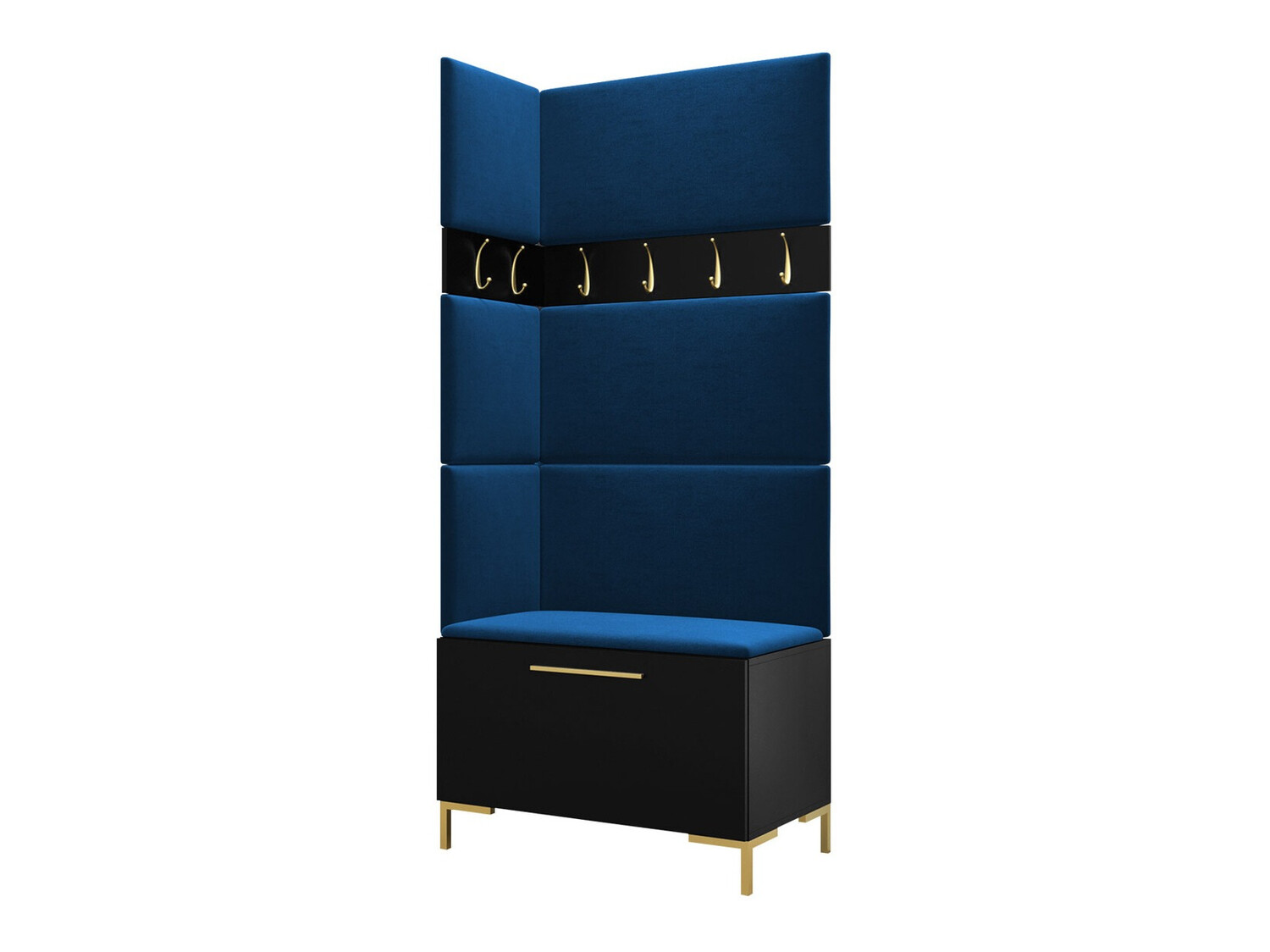 Set za hodnik Nomal IV (Crna)