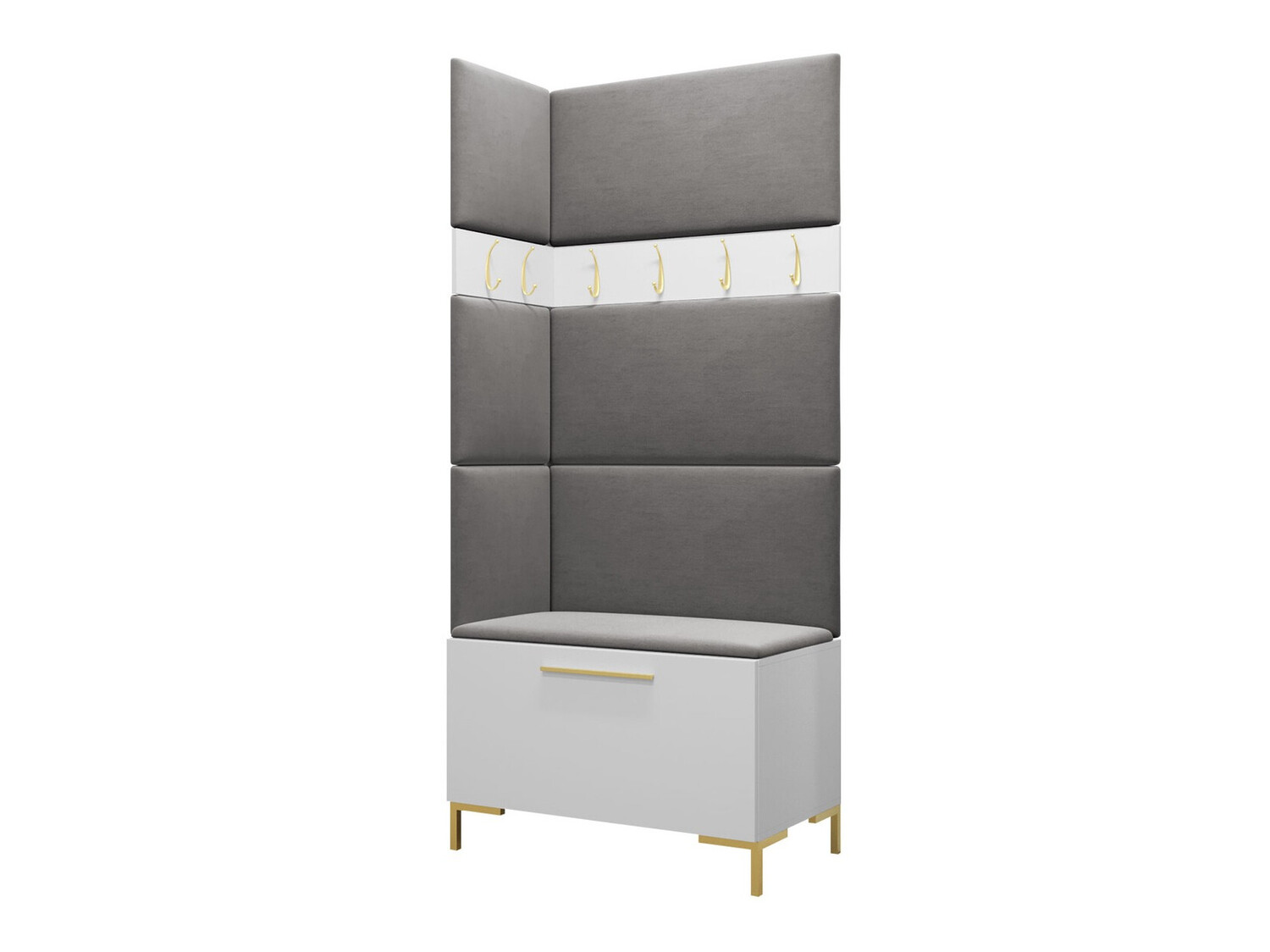 Set za hodnik Tivsoa 103 (Bijela)