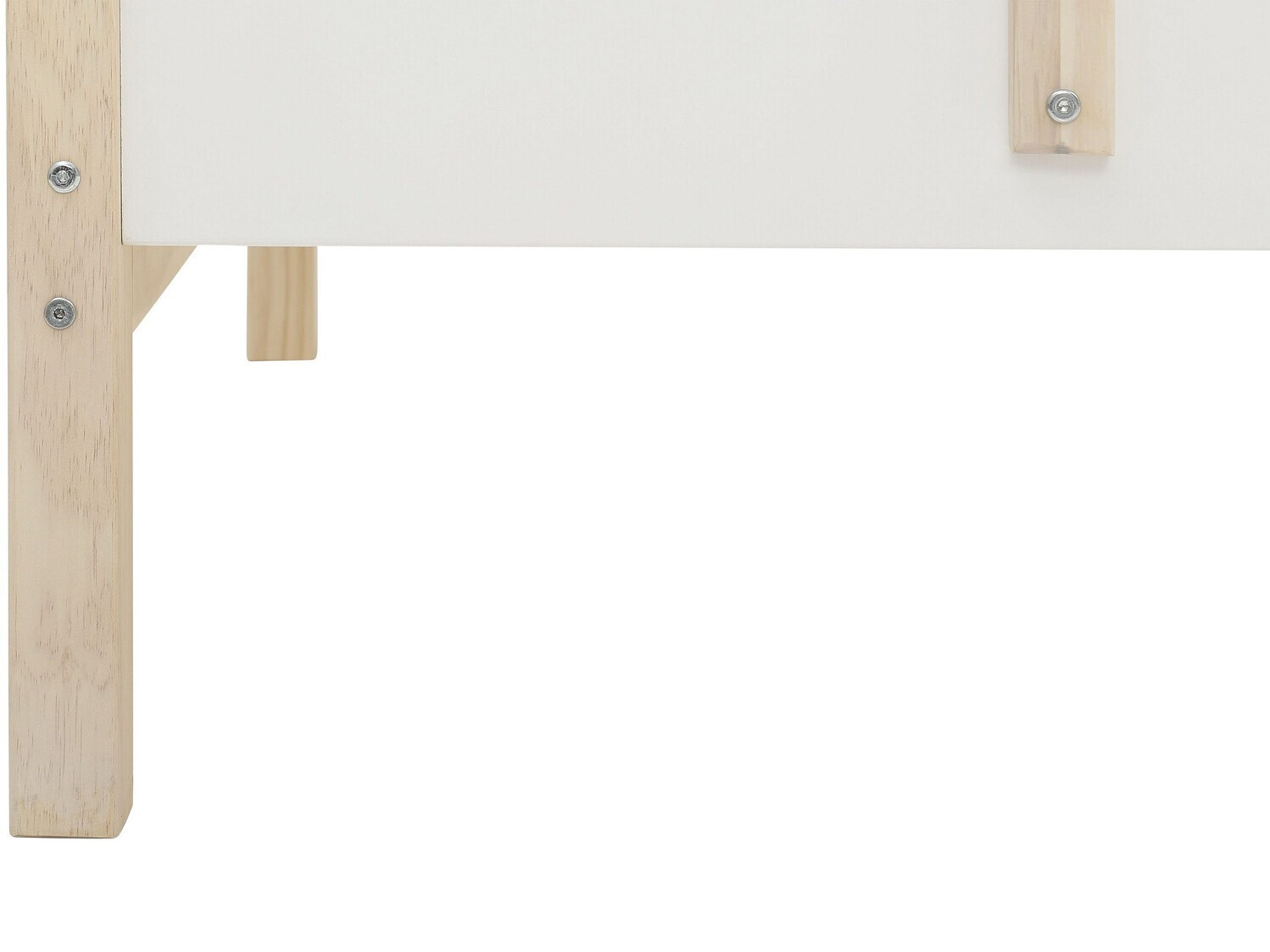 Krevet na kat Fenmele 101 (Bijela + Svijetlo drvo)