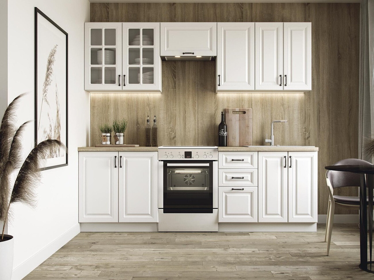 Kuhinjski set Houston 1877 (Bijela)