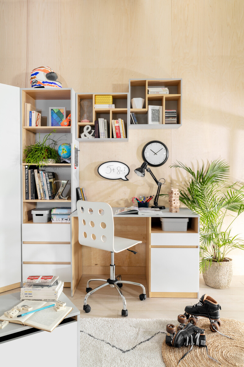 Polica Nuevaru 108 (Sjajno bijela)