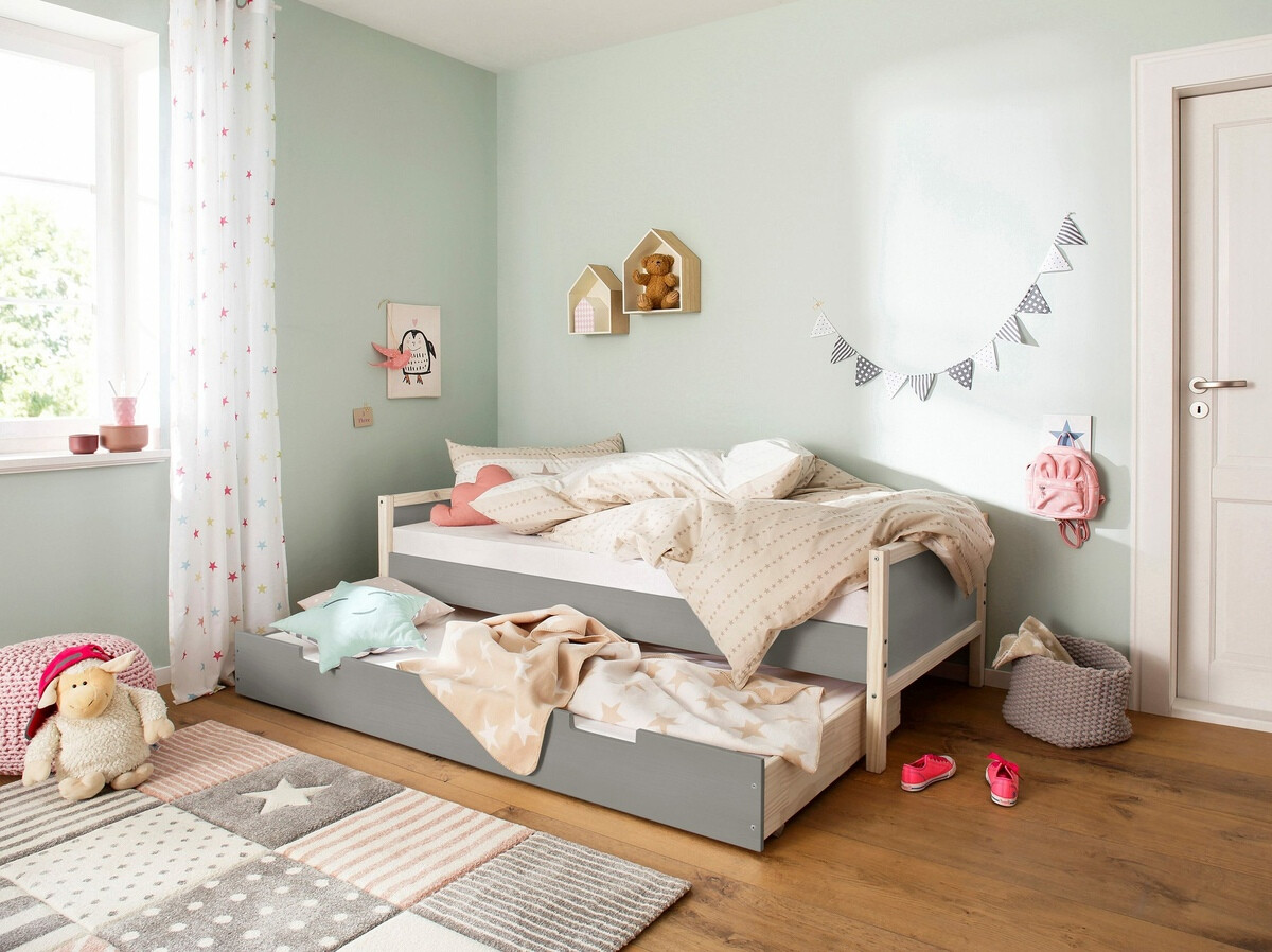 Prostor za pohranu Fenmele 105 (Siva + Svijetlo drvo)