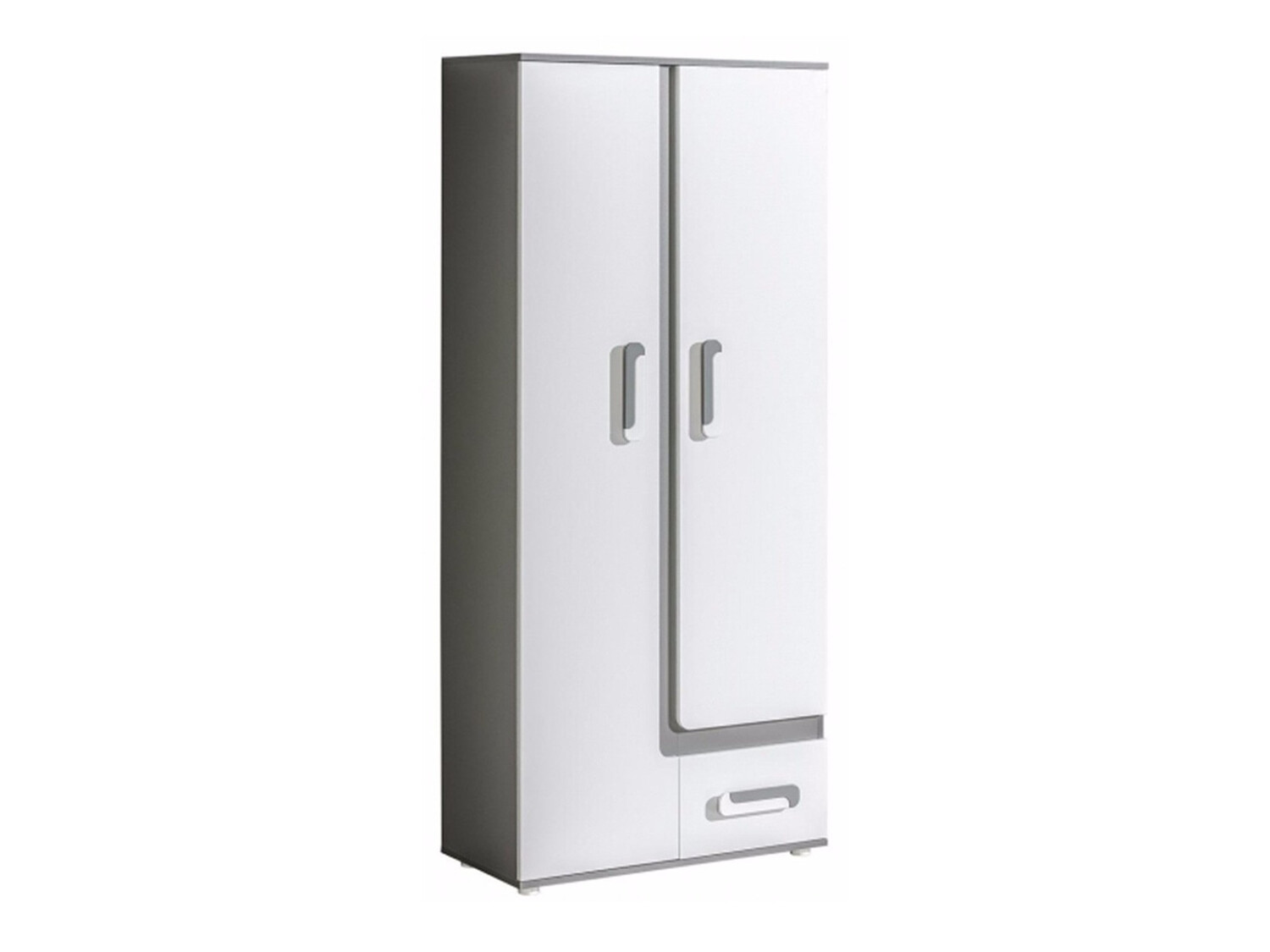 Polica Levtala 103 (Antracit + Bijela)