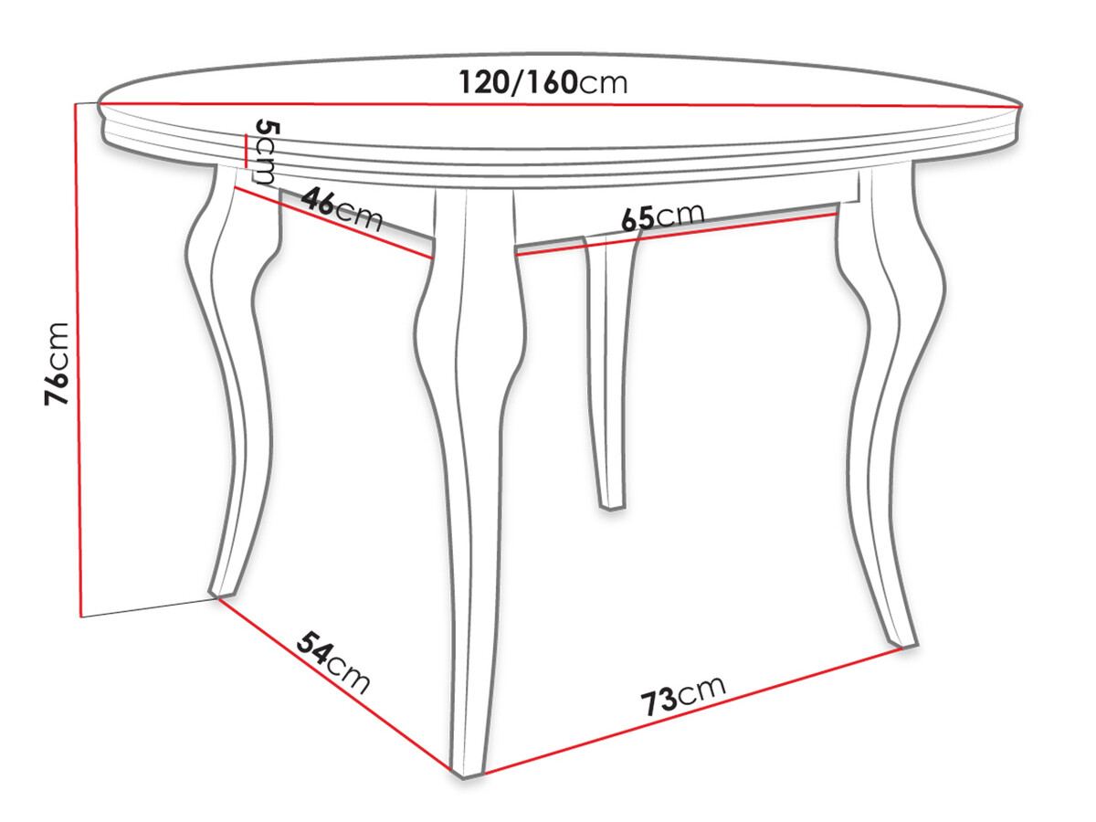 Blagovaonski set Racine 143 (Crna)