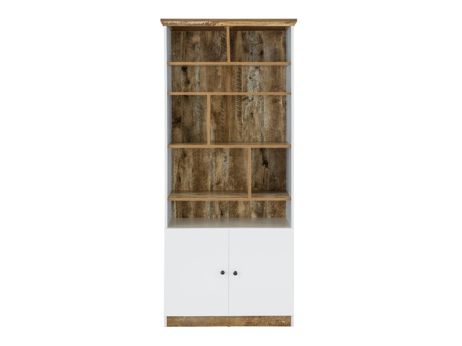 Polica Felmave 104 (Bijela + Hrast)